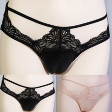 Sissy Panties Men Hiding Gaff Lace Crossdresser Transgender Shaping Panties