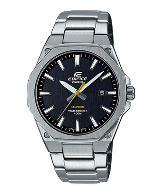 CASIO flache Herrenuhr Edifce bis 10 BAR wasserdicht mit Saphirglas EFR-S108