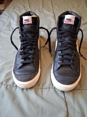 Size 11- Nike Blazer Mid '77 Vintage Black Sail 2020 Great  Condition!!!!