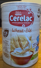Nestl&eacute; Cerelac Wheat Infant Cereal with Milk Stage 1 Halal 1kg 6+ Months