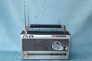 VINTAGE REALTONE GLOBEPACER TR 2663 11 BAND FM/AM/SW TRANSISTOR RADIO.1960's