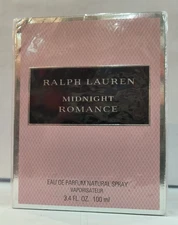 Midnight Romance by Ralph Lauren 3.4 oz / 100 ml  Parfum Spray Sealed NIB