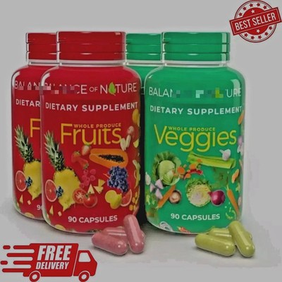 2 Pack, 180 Food Supplement with Superfood Sealed
