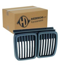 DIEDERICHS SPORT GRILL KÜHLERGRILL FRONT NIEREN SCHWARZ passend für BMW 3er E30
