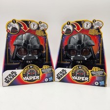 Hasbro Star Wars Force N Telling Vader Electronic Darth Vader Lot of 2 NEW