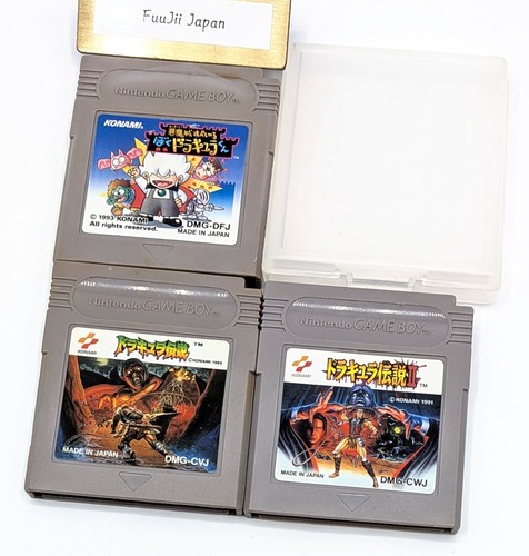 Akumajo Special Boku Dracula Kun Castlevania Nintendo Gameboy KONAMI GB