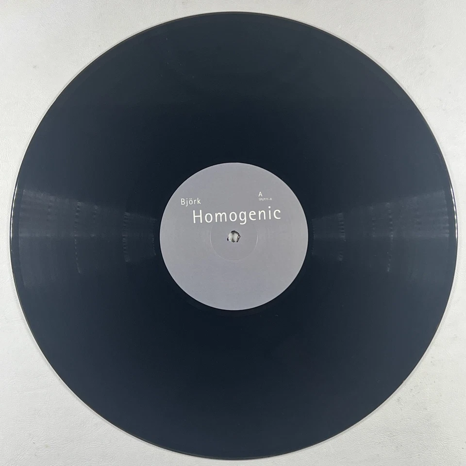 Bjork “Homogenic” LP/One Little Indian (NM) UK First Press 1997 Rare No Poster - Image 4 of 4