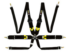 Monza Racing Harness 6 Point 2in 3in Straps Rotary Buckle Fia Cams Approval Monza Racing Harness 6 Point 2in 3in Straps Rotary Buckle Fia Cams Approval