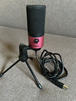 FIFINE K669B Cardioid USB Studio Recording Condenser Microphone and TRIPOD STAND