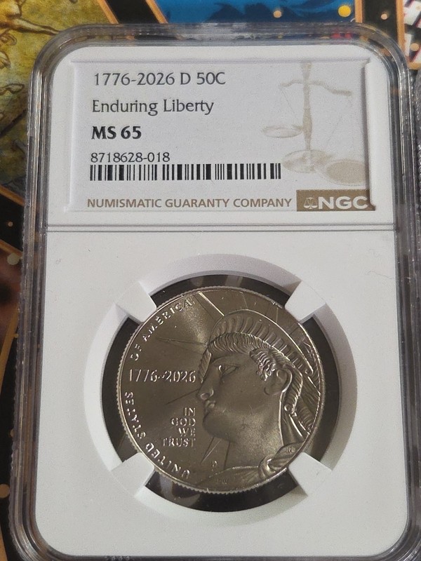 Liberty Endururing Semiquincentennial Half Dollars. Denver Mint.MS 💎 GEMS