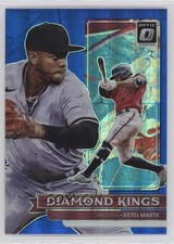 2022 Donruss Optic Diamond Kings Blue Pandora Prizm 23/99 Ketel Marte #30 16az