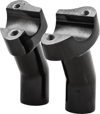 HARLEY DAVIDSON HARDDRIVE FORGED HANDLEBAR RISER'S 3-1/2'' PULLBACK BLACK