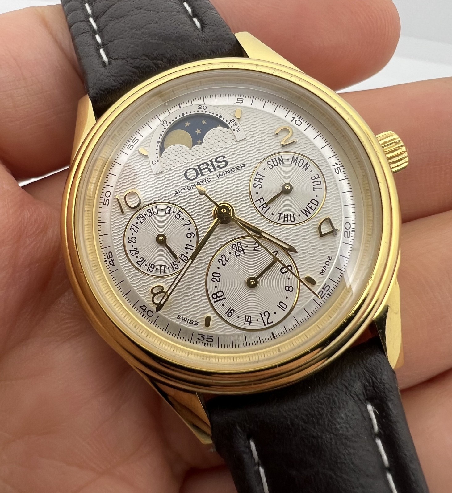 ORIS COMPLICATION AUTOMATIC MOON PHASE REF  7433B… - image 2