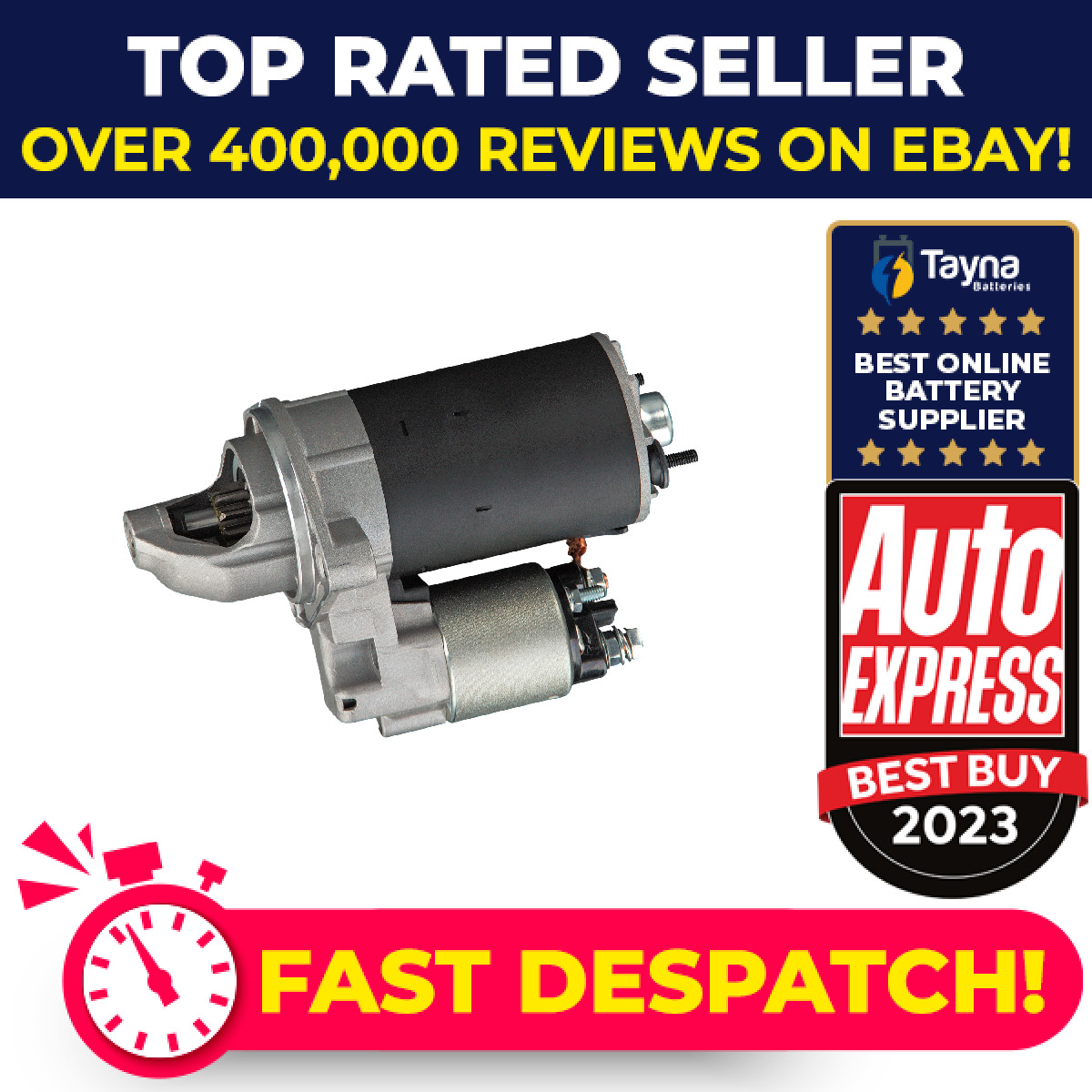 Starter Motor fits MAZDA 2 DY 1.2 1.4 1.6 03 to 07 C60118400A 1E0518400 Febi New