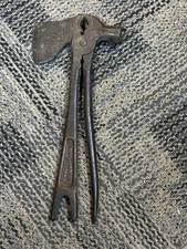 FARMERS EVER-READY TOOL KIT-FENCE PLIERS-HAMMER-HATCHET Multitool vintage farm