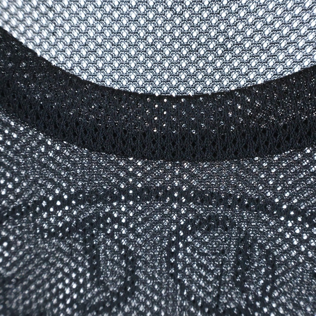 CHROME HEARTS FOTI MESH Tee Fotty Crew Neck Short Sleeve T-shirt Black Used cf98 thumbnail 6