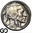 1928-S Buffalo Nickel, Lustrous Choice AU+, Better Date