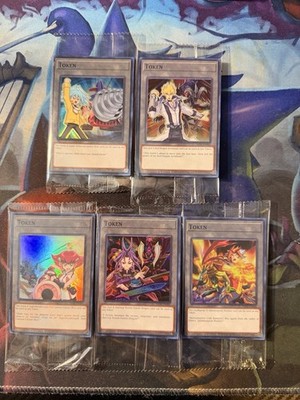 Yu-Gi-Oh!: Blazing Dominion-Sealed Tokens Set of 5  (TKN5-EN042-TKN5-EN046)