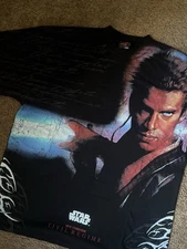 CIVIL REGIME Anakin's Dune Blade American Classic Oversized Tee in Black SIZE M