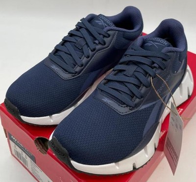 Reebok Women's Zig Dynamica STR Sneaker, Navy/Twilight Purple/Core Black, Size 5