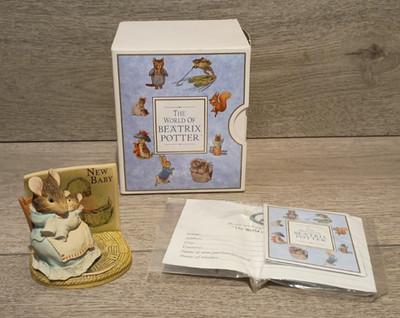 The World of Beatrix Potter NEU BABY zwei böse Mäuse 269425 Border Figur in Box