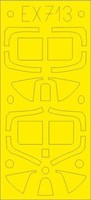 MW22 Eduard EX713 Spitfire Mk.I 1/48 Mask For Eduard