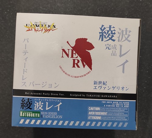 Kotobukiya Gainax NeRv Neon Genesis Evangelion Rei Ayanami party dress vol. - Foto 4 di 4