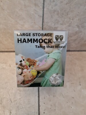 MiniOwls große weiße Aufbewahrungshängematte (A1) (keine beschädigte Box)