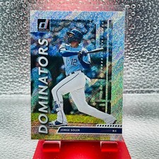 2020 Panini Donruss #D-7 Jorge Soler Dominators Diamond