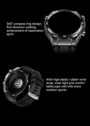 2024 Smartwatch Armbanduhr Blutdruck Fitness Tracker Herren Damen Samsung Huawei - Bild 10 von 13