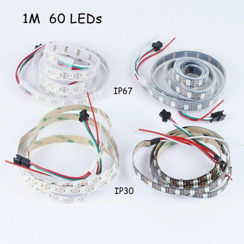 WS2812B 5V 5050 RGB LED Strip Lights 30 60 144 150 300 IC Individual Addressable - Picture 14 of 18