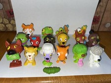 Moose Toys Ugglys Pet Shop Figures Lot  12 Assorted Dogs, Lizard, Crabs, Cat