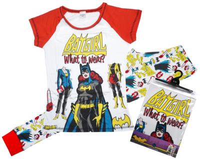 Womens Pyjamas DC Comics Pjs Batgirl What to Wear Ladies Teens