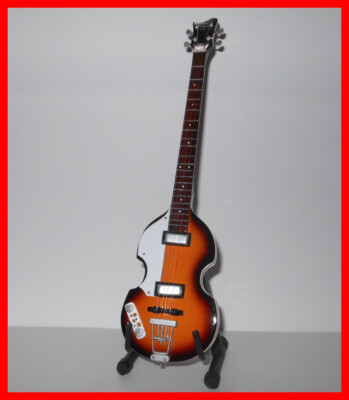 Die Beatles Paul McCartney Miniaturgitarre! Hofner 500:1 Cavern Pop Rock