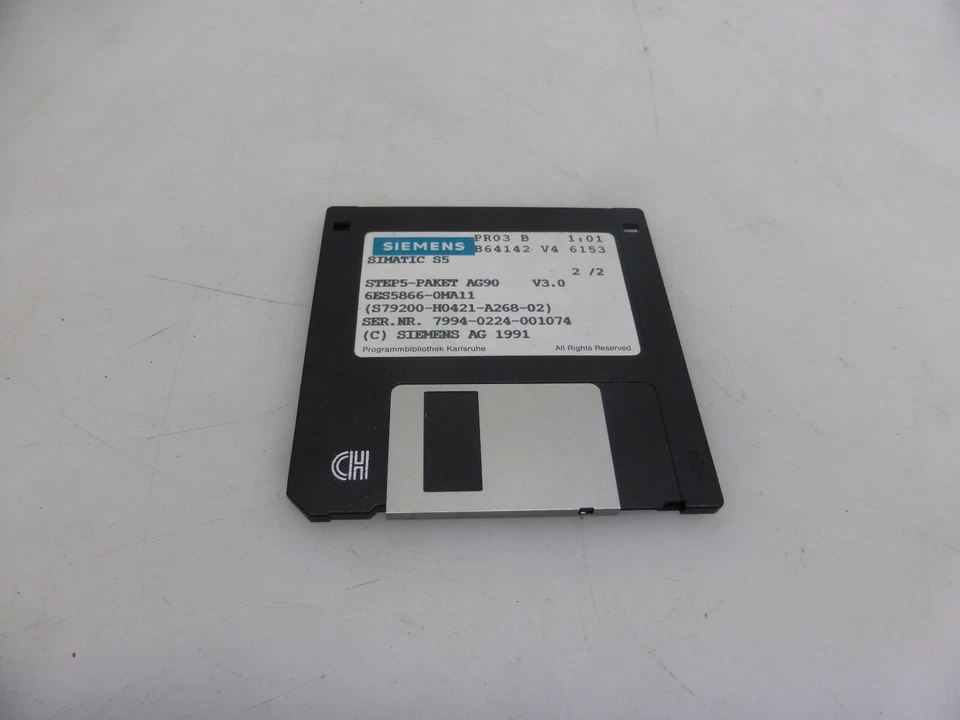 Siemens Simatic S5 STEP5-PAKET AG90 6ES5 866-0MA11 - Bild 2 von 4