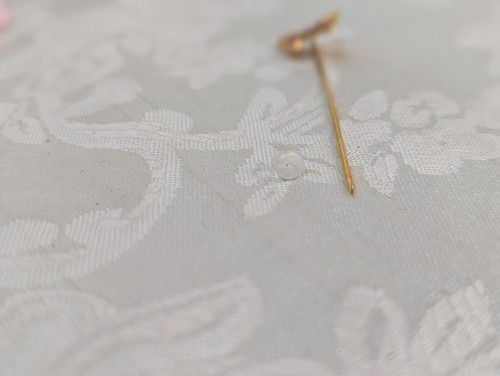 Vintage Butterfly Stick Pin Stickpin Enamel Metal 1/2 color - Picture 6 of 8