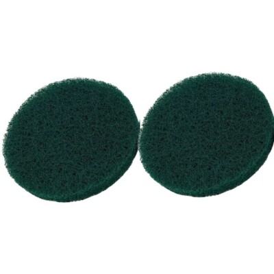 Diamond Shine 4  Pads - Green - Stiff - Lot of 3 for 6 total pads - NEW