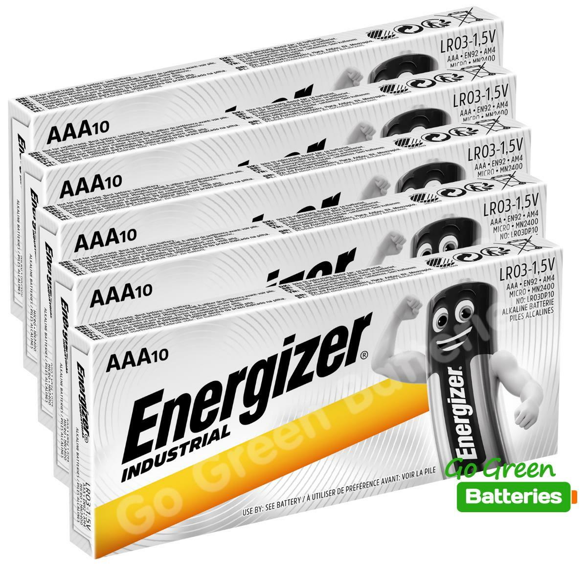 Energizer Industrial AAA LR03 MN2400 1.5V Alkaline Batteries 40x *Long Expiry* - Image 19