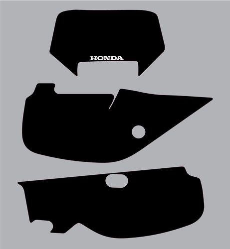1993-2025 XR 650L Nummernschild Hintergrund Aufkleber Sticker - Bild 6 von 6