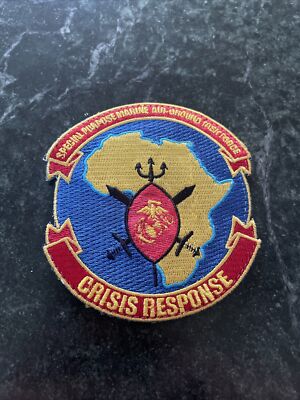 Special Purpose Marine Air Ground Task Force crisis response Patch Rare Velkro