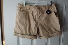 new gap kids khaki shorts size 18 PLUS