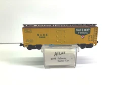 Atlas N Scale Safeway Foods Advertising Reefer Car 2396
