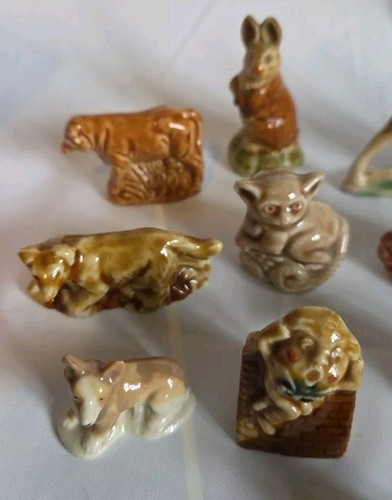Joblot Of Mixed Vintage Whimsie Figures 15pcs Total - Picture 2 of 4