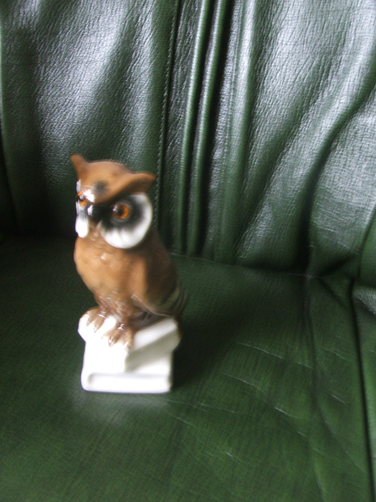 Vintage owl ornament vintage porcelain owl on a book eBay