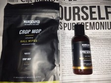Manscaped Crop Mop Ball Wipes Crop Preserver Ball Deodorant Combo