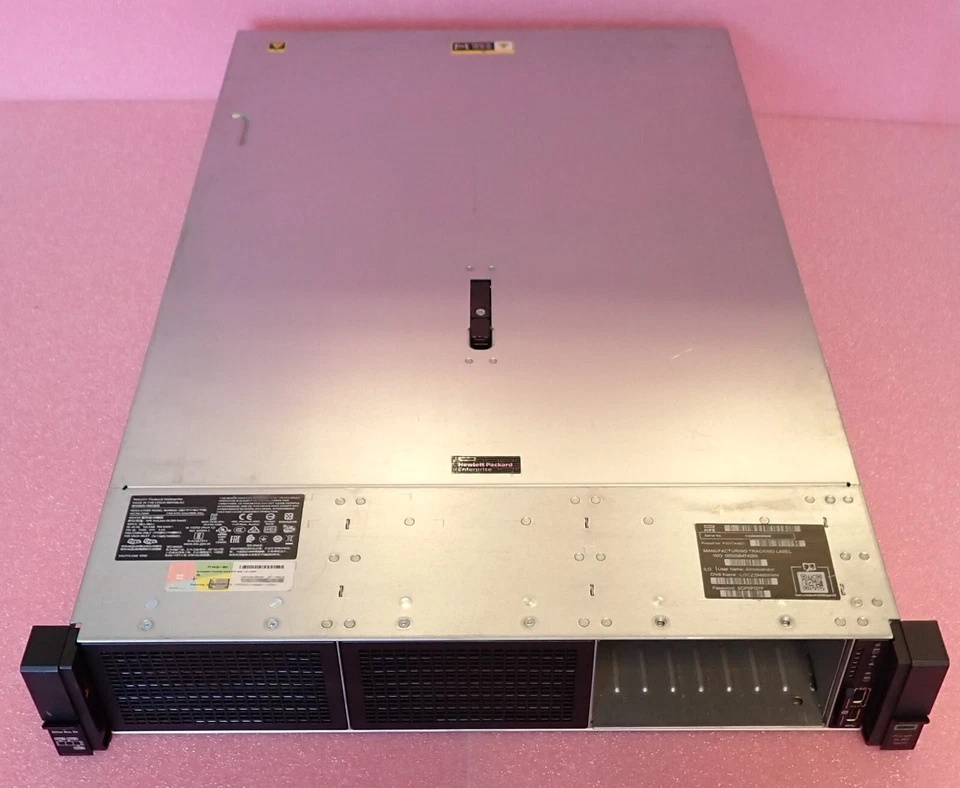 Servidor HPE ProLiant DL380 GEN10 G10 10C plateado 4210 192 GB RAM 8 bahías WS2019 CERTIFICADO DE AUTENTICIDAD 2U Foto 3 de 4