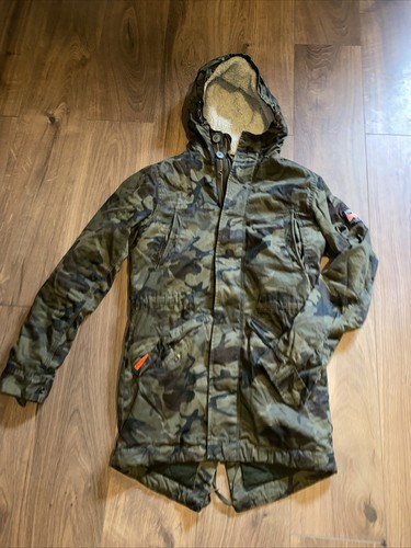 Superdry Mens New Military Parka Jacket 