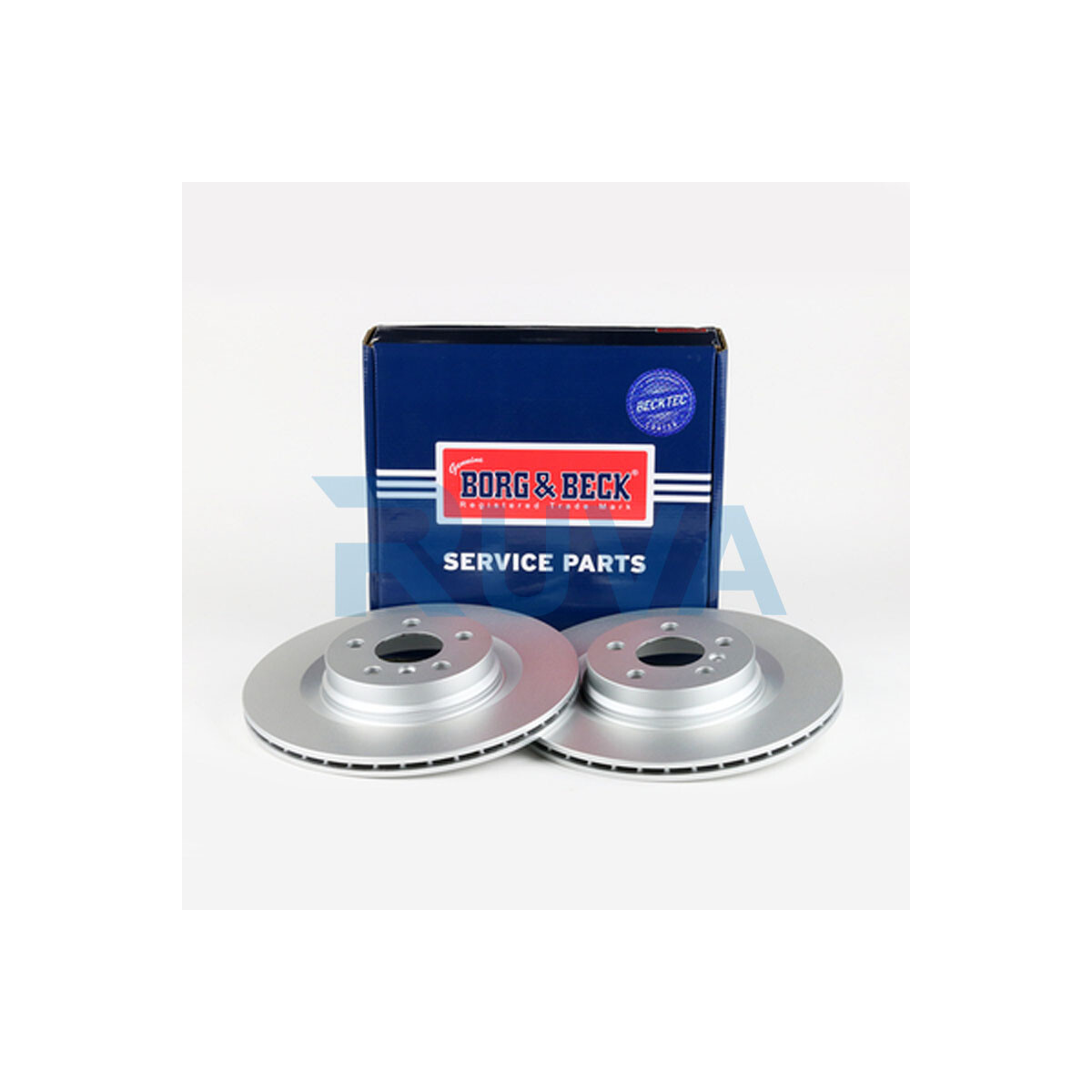 Fits BMW 1 Series 2 X2 1.6 2.0 3.0 Ruva Rear 1x Brake Disc