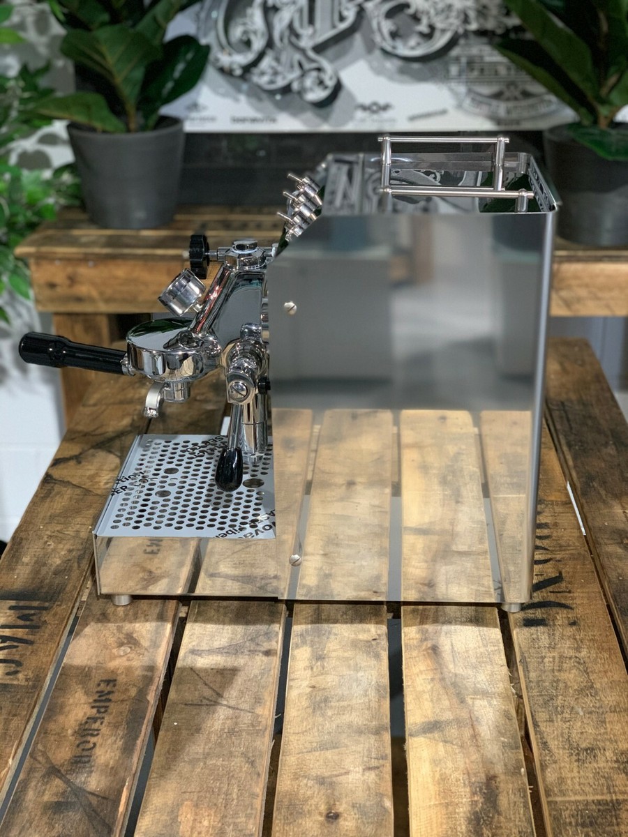 ISOMAC ZAFFIRO DUE 1 GROUP STAINLESS STEEL BRAND NEW ESPRESSO