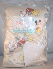 Cudlie Disney Baby Mickey Mouse Gift Sherpa Security Blanket - New with Tags